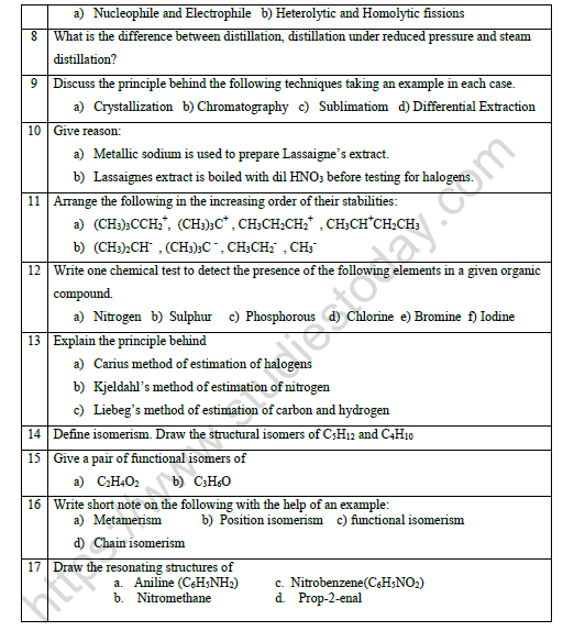 cbse-class-11-chemistry-some-basic-principles-and-techniques-worksheet